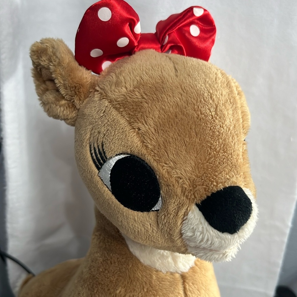 Plush Build a Bear Rudolph the Red-Nosed Reindeerer Collection Clairesse